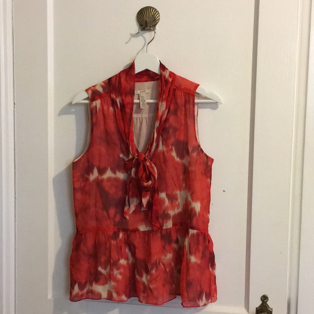 Beautiful J.crew peplum blouse